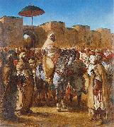Sultan of Morocco Eugene Delacroix